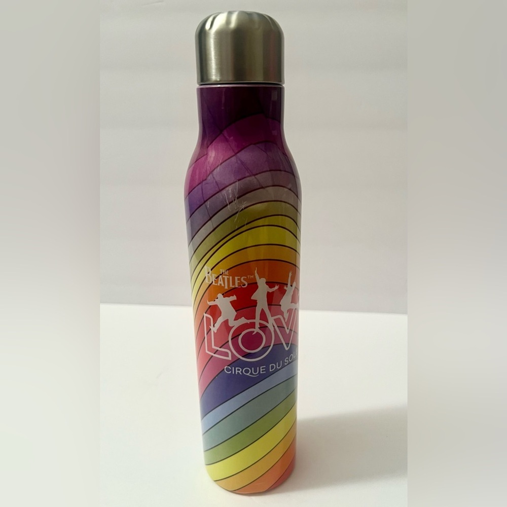 Beatles Love Cirque Du Soleil, Final Show, Mirage Hotel Vegas, Aluminum Bottle